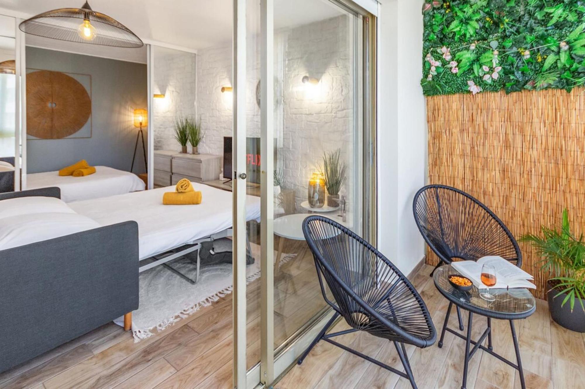 Appartement bord de mer Cagnes-sur-Mer Eksteriør bilde