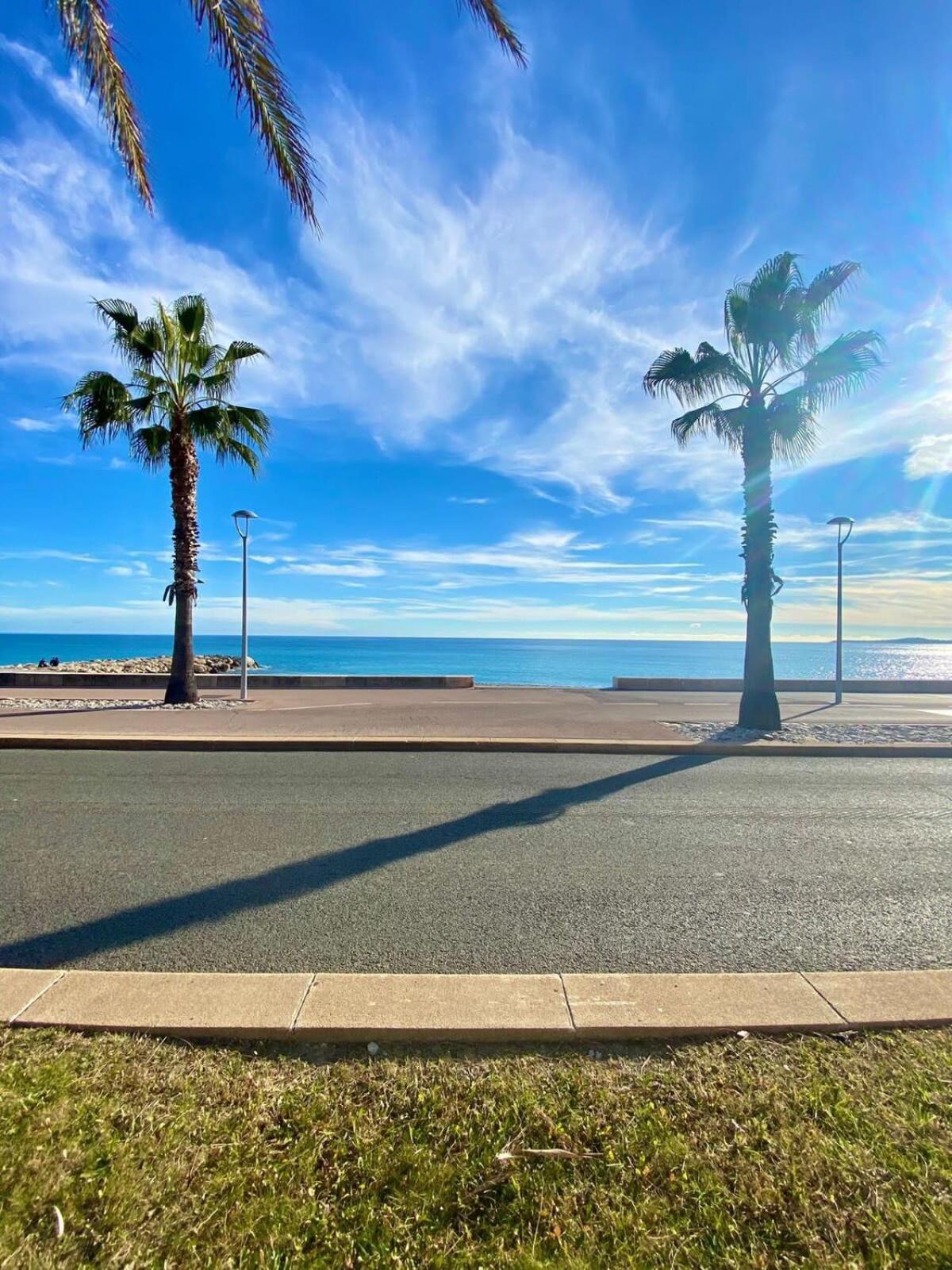 Appartement bord de mer Cagnes-sur-Mer Eksteriør bilde