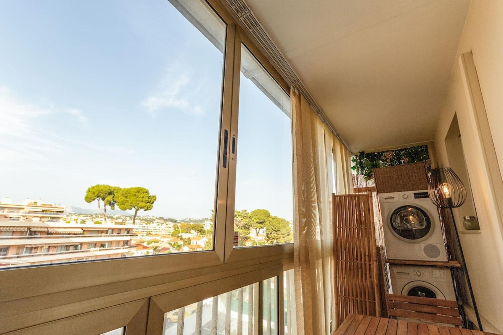 Appartement bord de mer Cagnes-sur-Mer Eksteriør bilde