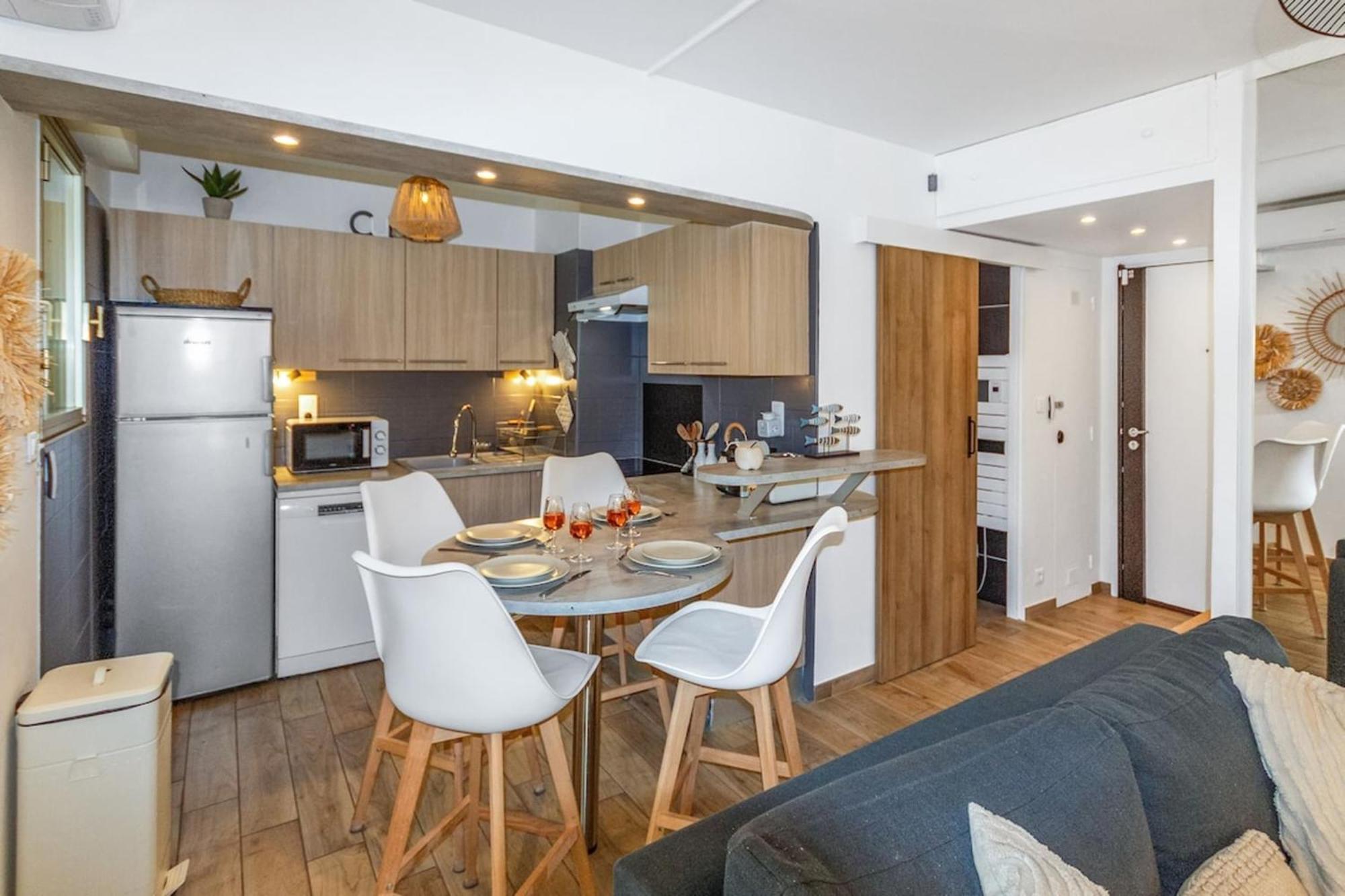 Appartement bord de mer Cagnes-sur-Mer Eksteriør bilde